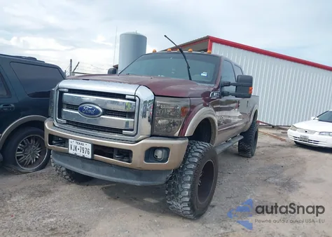 2012 Ford F-250 Lariat from USA, damaged, VIN 1FT7W2BT4CEC61249